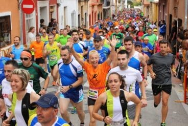 Atletas en una de las pruebas del Circuit a peu