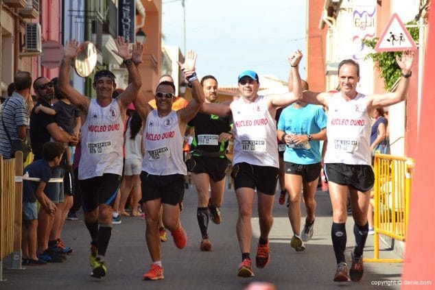 Atltas del Nucleo Duro entrando en meta