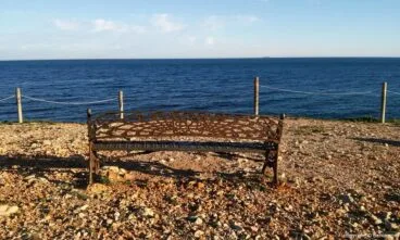 Banco playa Arenetes Dénia