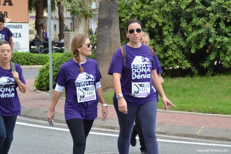 Caminantes en la prueba