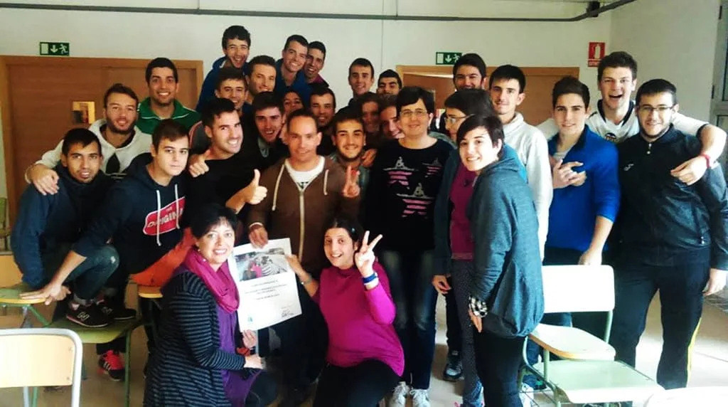 Charla de APROSDECO en los institutos de Dénia