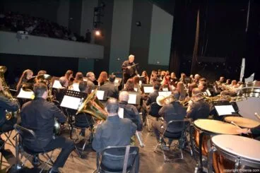 Concierto del 9 dOctubre de 2015 de la Agrupació Artística Musical de Dénia