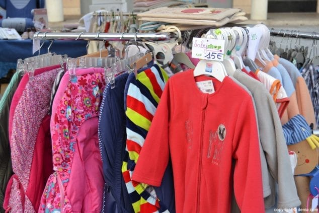 Día del Stock en Dénia Stand de Baby Shop