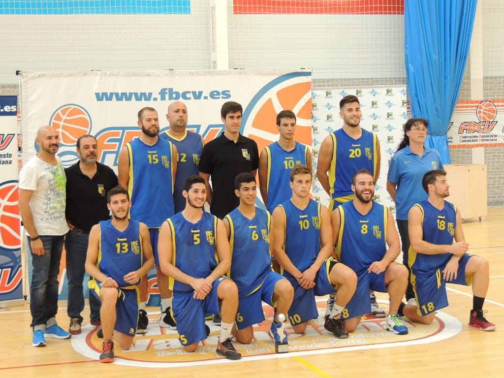 Equipo Senior del Dénia Básquet