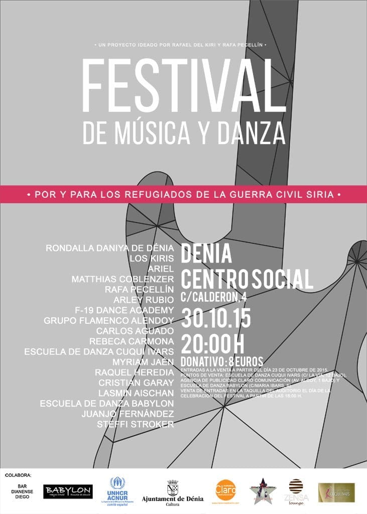 Festival de apoyo a los refugiados sirios