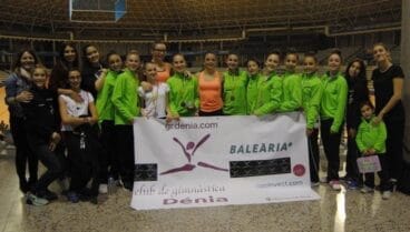 Gimnastas del CGR. Dénia