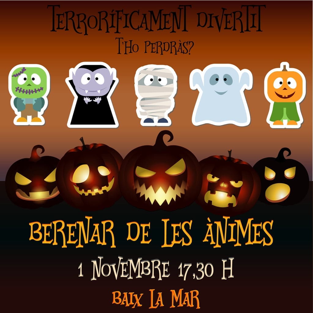 Baix la Mar celebra 'La Nit de les Ànimes' 2 Halloween infantil Baix la Mar