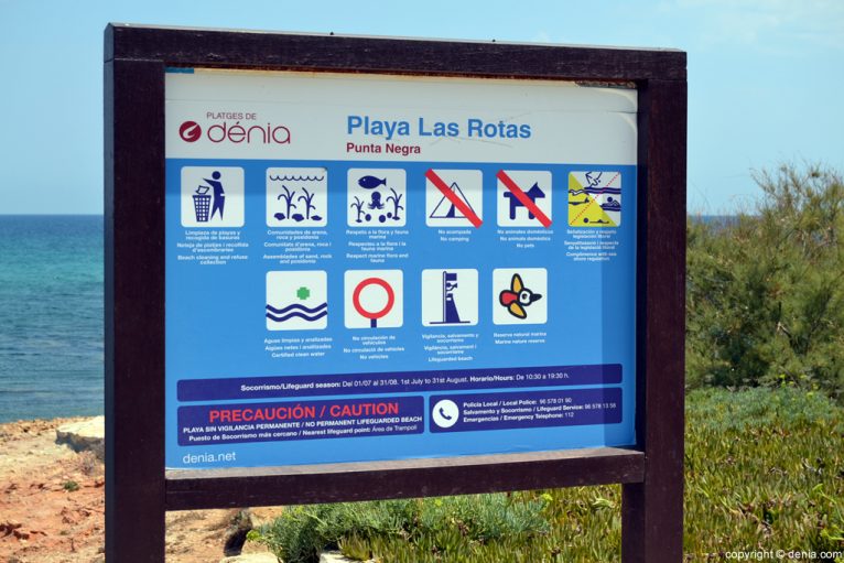Información playa Punta Negra