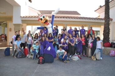 La falla Campaments en Port Aventura