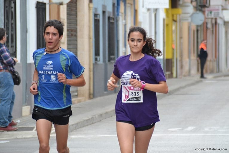 Laura Jiménez en la calle Colón