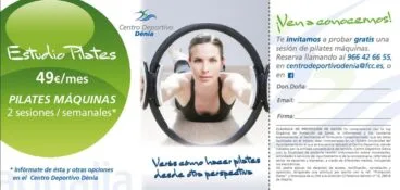 Pilates máquinas en Centro Deportivo Dénia