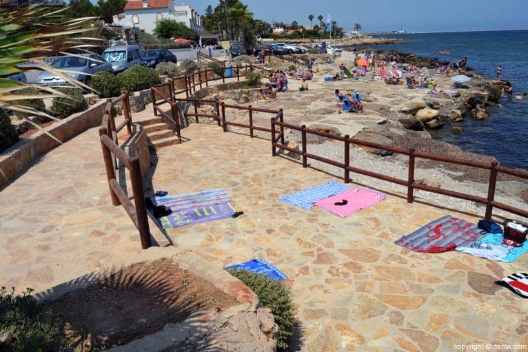 Playa El Trampolí Dénia