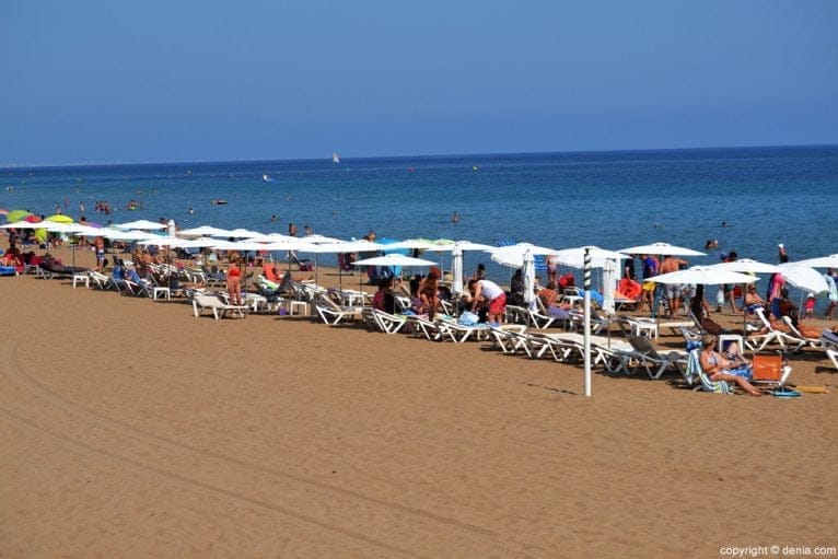 Playa Les Bovetes - Les Marines