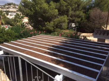 Pérgola terraza