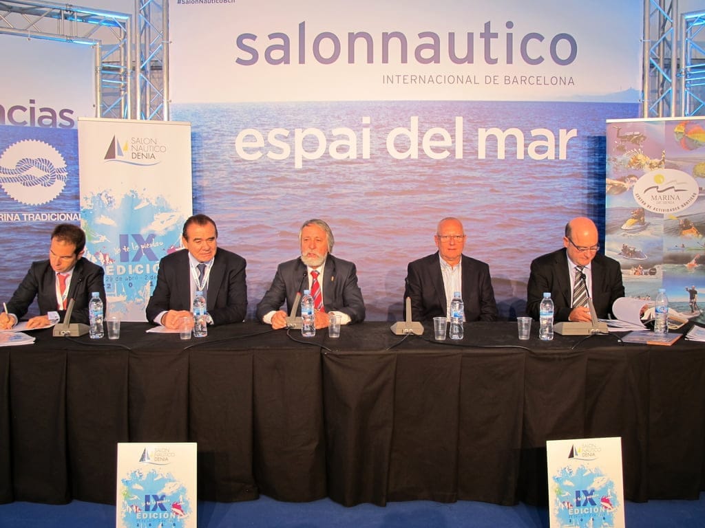 Rueda de prensa de presentación del IX Salón Náutico de Dénia en Barcelona