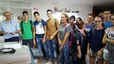 visita alumnos fernando moll