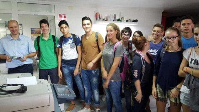 visita alumnos fernando moll