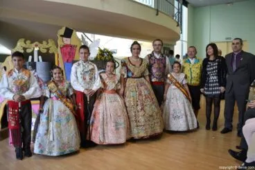 Presentación infantil Les Roques – recepción de invitados