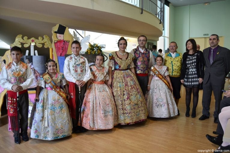 Presentación infantil Les Roques - recepción de invitados