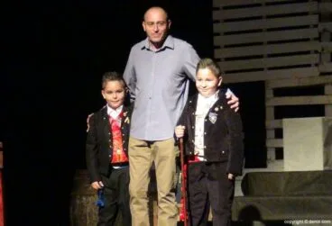 Presentación infantil falla Diana 2016 – Entrega del bastón de presidente