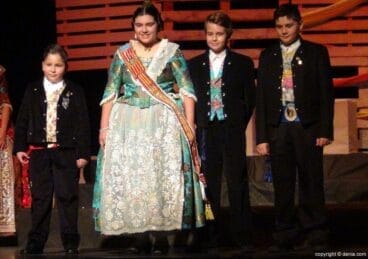 Presentación infantil falla Diana 2016 – Comisión infantil