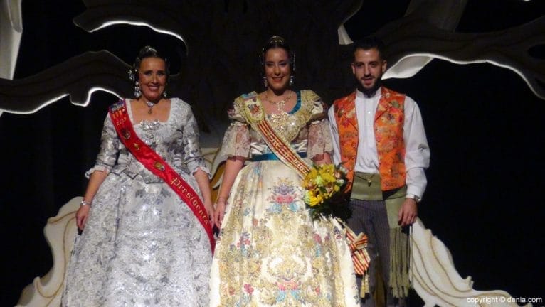 Presentación Darrere del Castell 2016 - Corte de honor