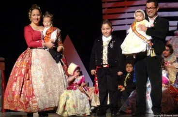 Presentación infantil falla Diana 2016 – Comisión infantil