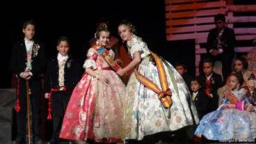Presentación infantil falla Diana 2016 – Imposición de banda