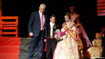 Presentación infantil falla Diana 2016 – Padre de Gisela