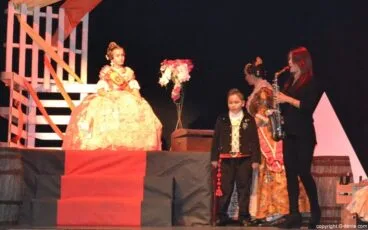 Presentación infantil falla Diana 2016 – Exaltación de Gisela