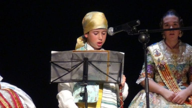 30 Presentación infantil Port Rotes - Discurso del presidente infantil