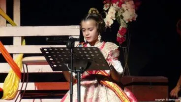 Presentación infantil falla Diana 2016 – Palabras de Gisela