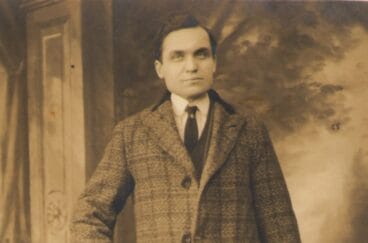 Aquilino Barrachina, alcalde republicano de Pego, cuando vivía en Nueva York