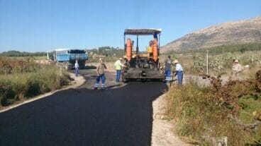 Asfaltado de viales en Jesús Pobre