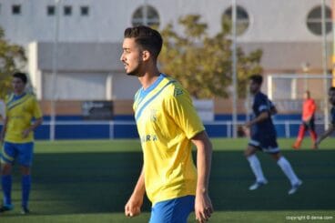 Borja autor del primer gol del Dénia