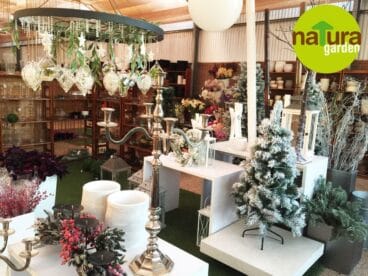 Candelabros Navidad Natura Garden
