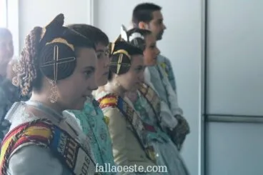 Cargos de la falla Oeste en la presentación de bocetos