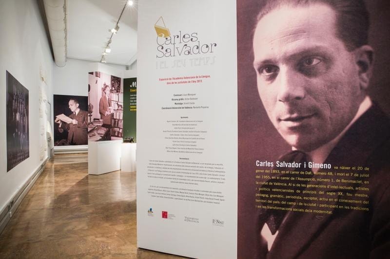 Dénia se une al homenaje al 'escritor del año 2015', Carles Salvador 1 Carles Salvador i el Seu Temps