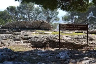 Castell de Dénia – excavaciones arqueológicas en el Palau