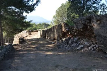 Castell de Dénia – restos