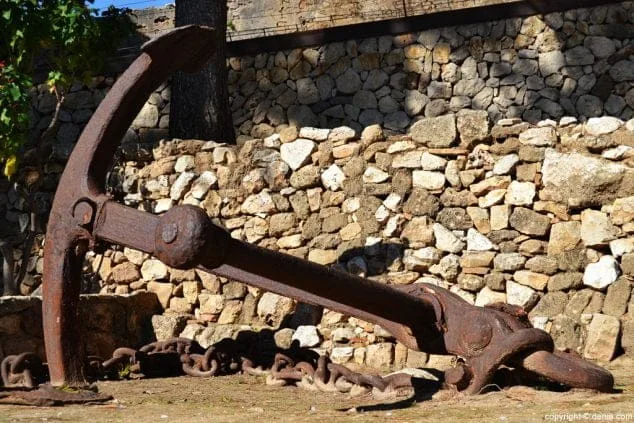 Château de Dénia Ancla