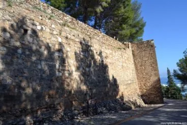 Castillo de Dénia – Muros del S XVIII