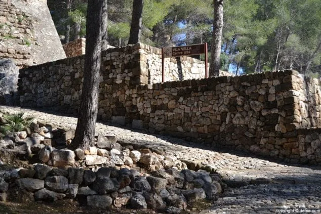 Château de Dénia Vila Vella Centre urbain