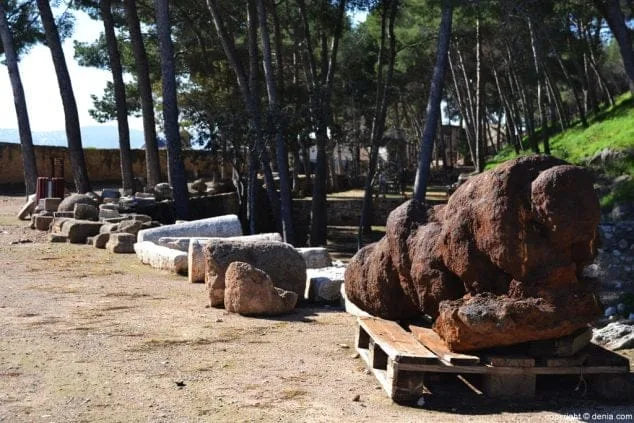 Vestiges archéologiques du château de Dénia
