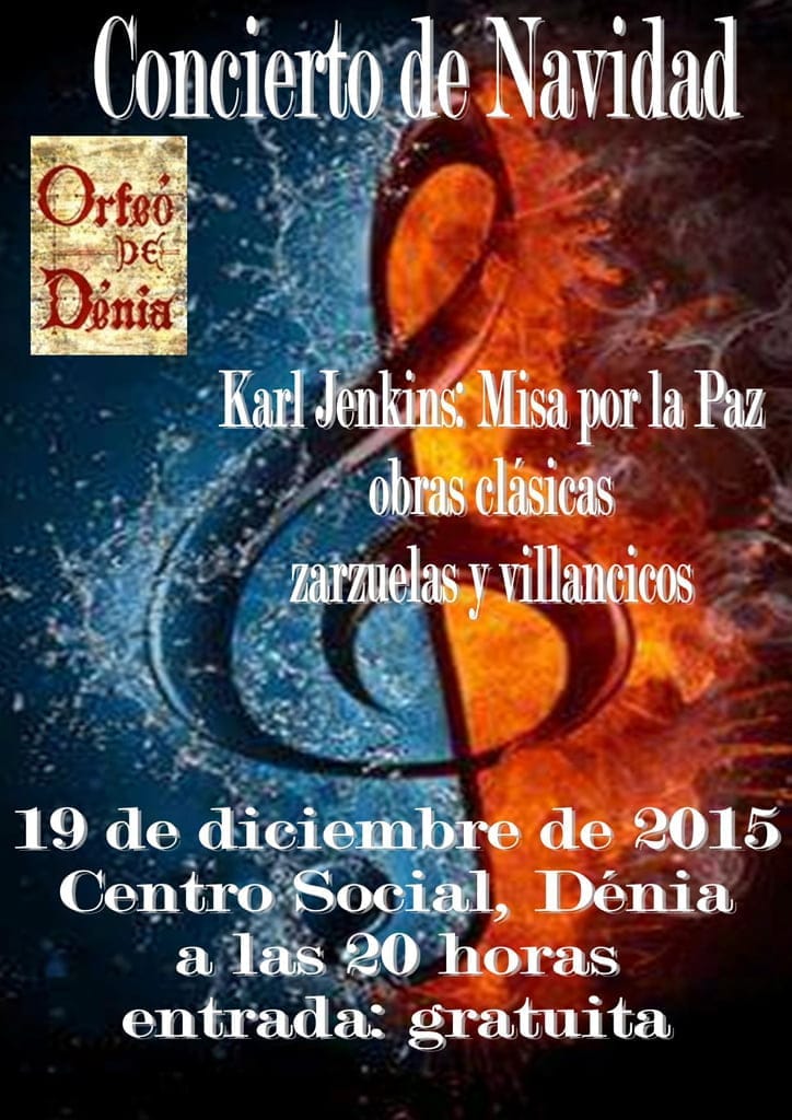 Concierto de Navidad del Orfeó de Dénia 2015 1 Concierto de Navidad del Orfeó de Dénia