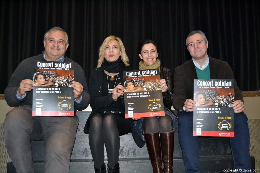 Concierto solidario de Carmen Paula Romero y la OMA