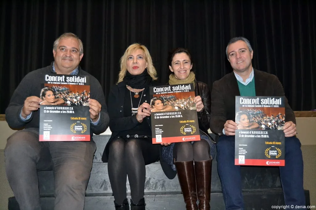 Carmen Paula Romero y la OMA actuarán a beneficio de APROSDECO 1 Concierto solidario de Carmen Paula Romero y la OMA