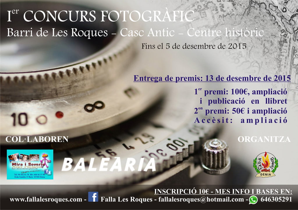 Concurso de fotografía Falla Les Roques