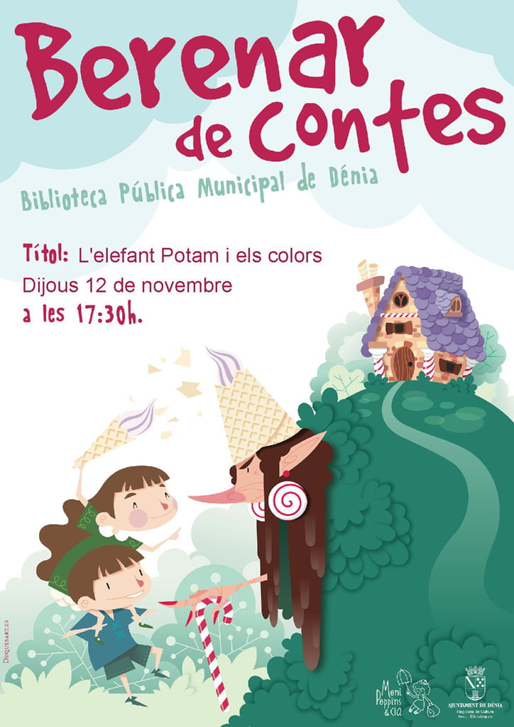 Contacontes Biblioteca Denia 12 novembre