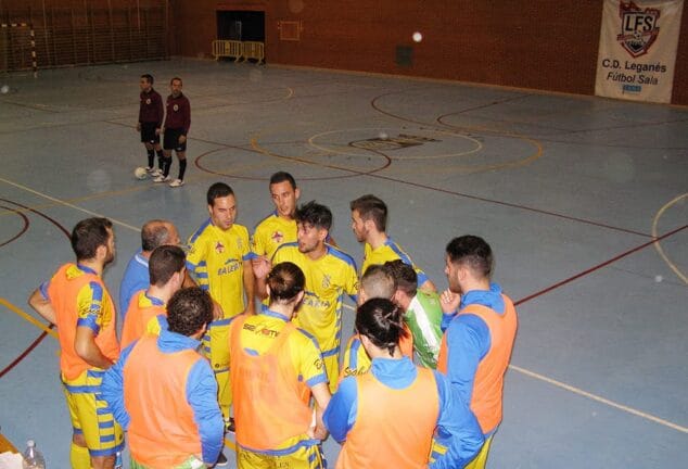 El Dénia Futsal en Leganés
